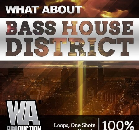 WA Production Bass House District WAV MiDi Synth Presets